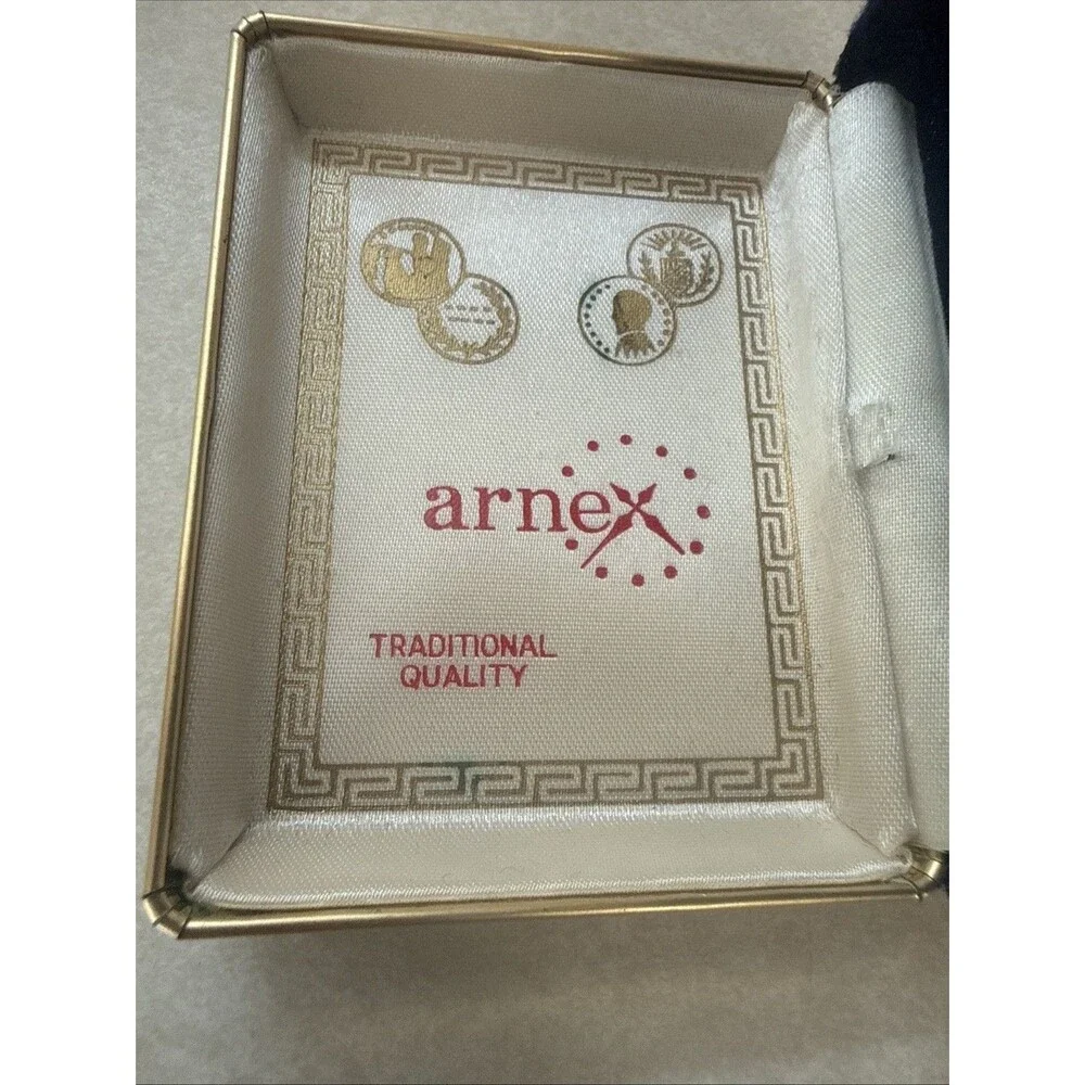 Vintage Arnex 17 Jewels Incabloc with Box Pocket Watch